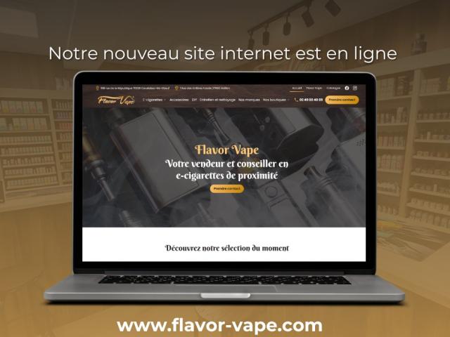 Lancement de notre site